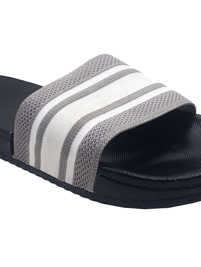 grey eva slip on flip flops - 20033163 -  Standard Image - 3