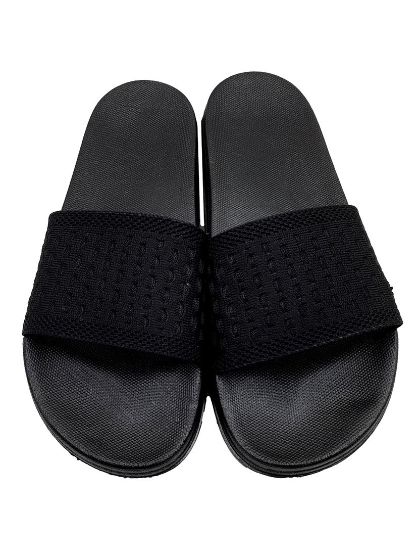 black eva slip on flip flops - 20033173 - Standard Image - 3