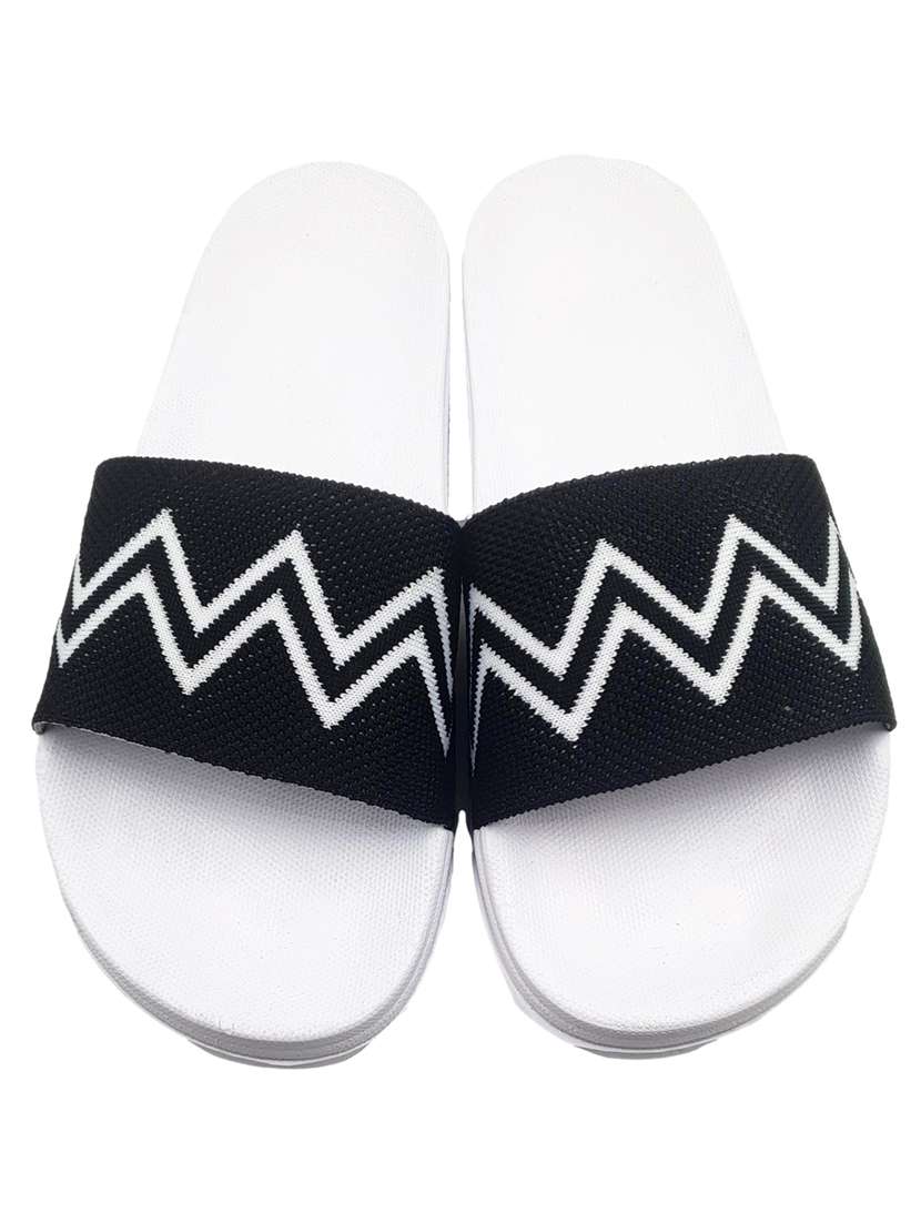 White Eva Slip On Flip Flops