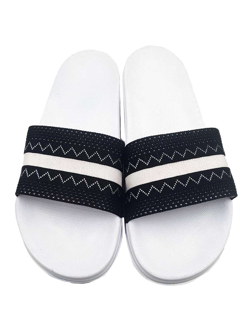 white eva slip on flip flops - 20033193 -  Standard Image - 3