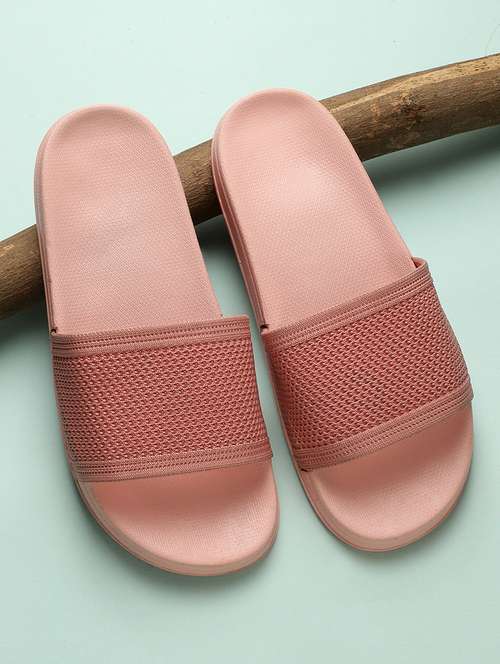 fly-plain pink flip flop for women - 20033325 -  Standard Image - 0
