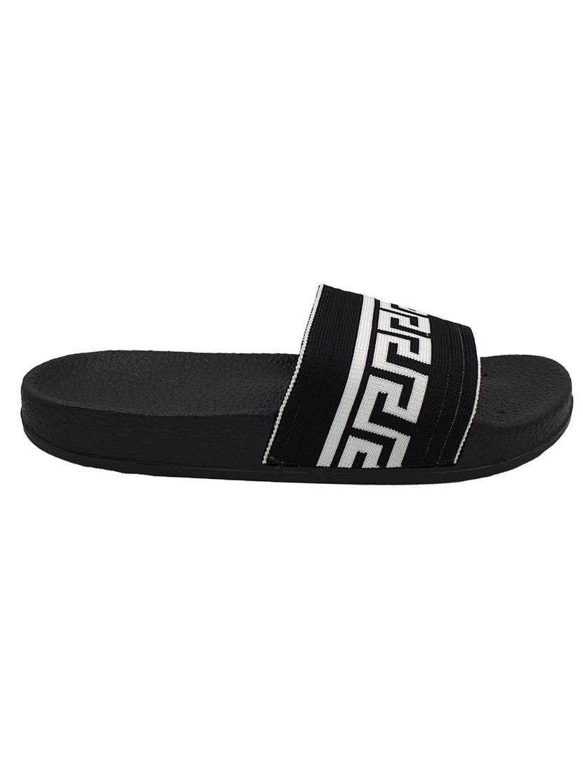 fly-r black flip flop for women - 20033326 - Standard Image - 3