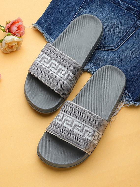 fly-r grey flip flop for women - 20033327 - Zoom Image - 0