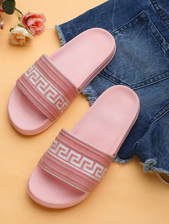 fly-r pink flip flop for women - 20033328 - Zoom Image - 0