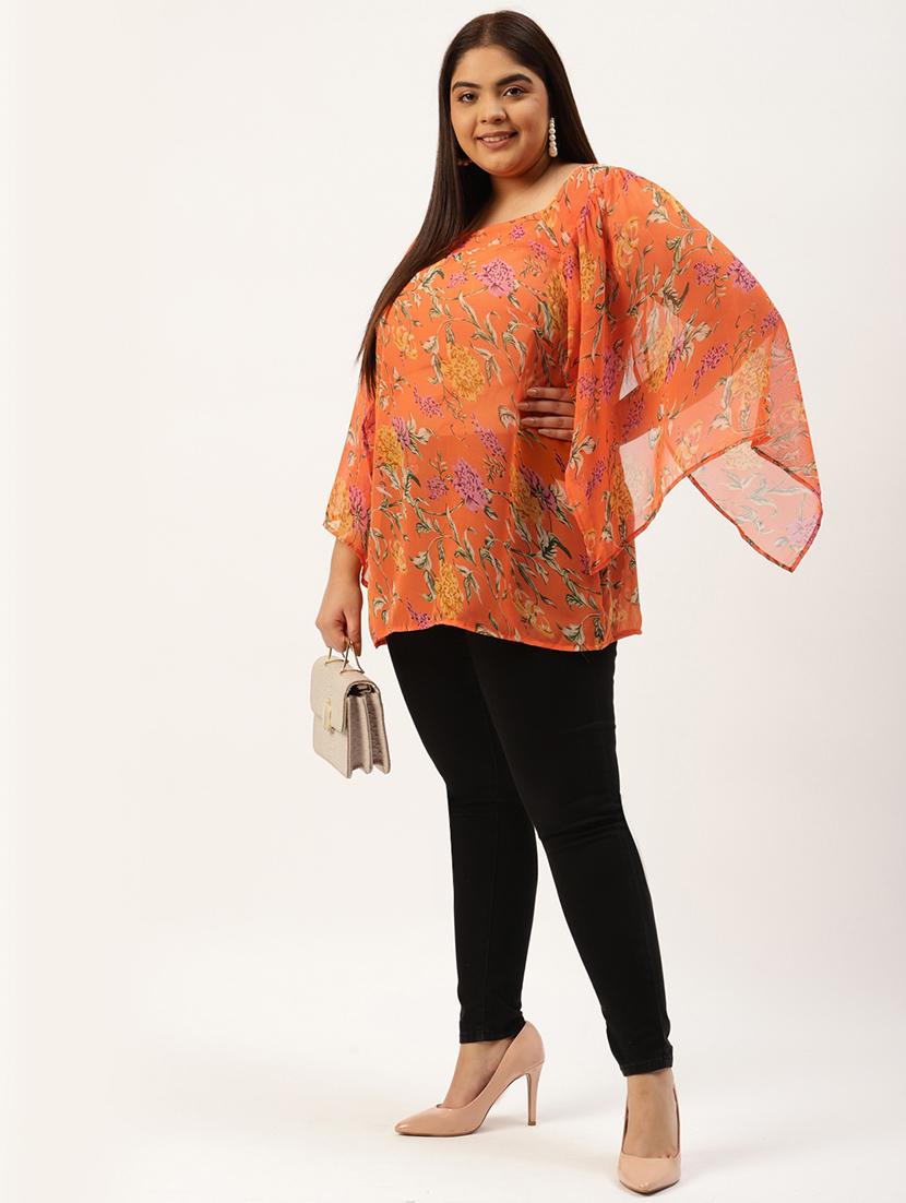 women's straight square neck top - 20035641 - Standard Image - 3