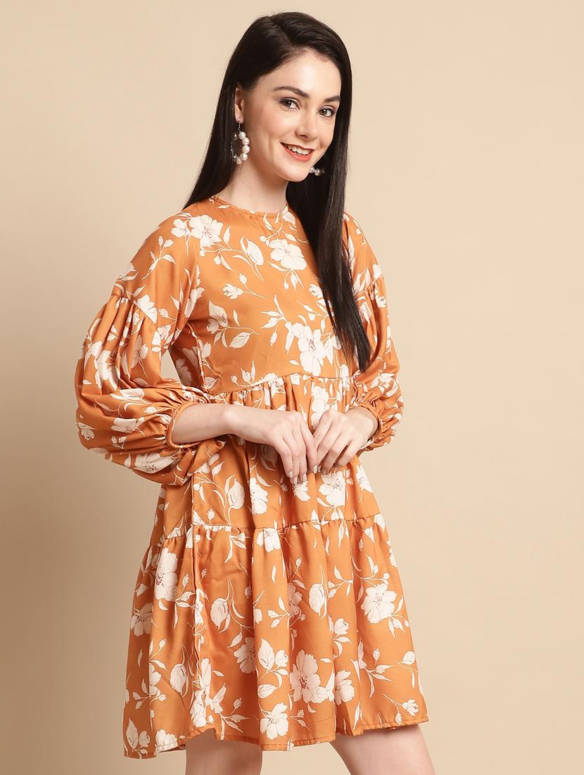 women's tiered dress floral dress - 20038862 - Zoom Image - 0
