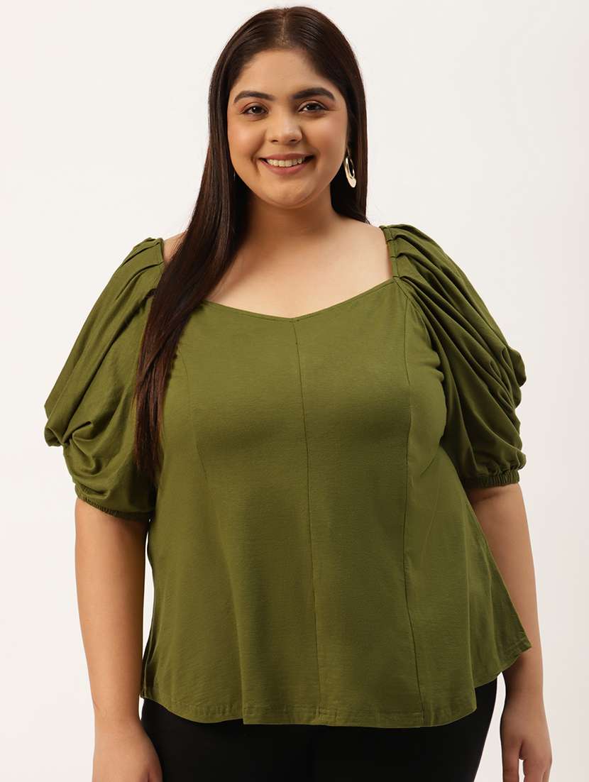 Women's Straight Sweetheart Neck Top