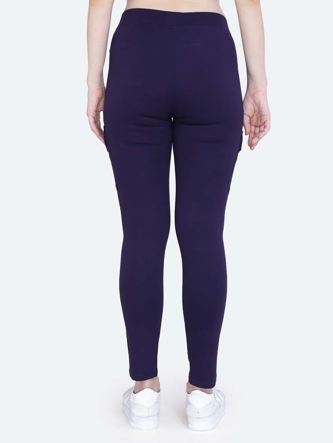high rise full length solid jeggings - 20039142 -  Standard Image - 3