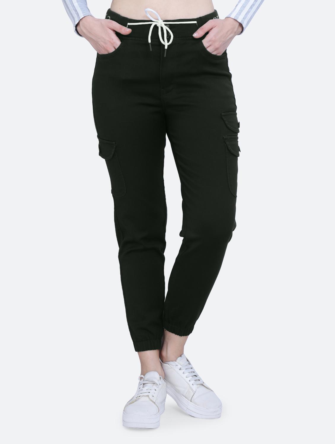 high rise ankle length solid jeggings - 20039160 -  Zoom Image - 0