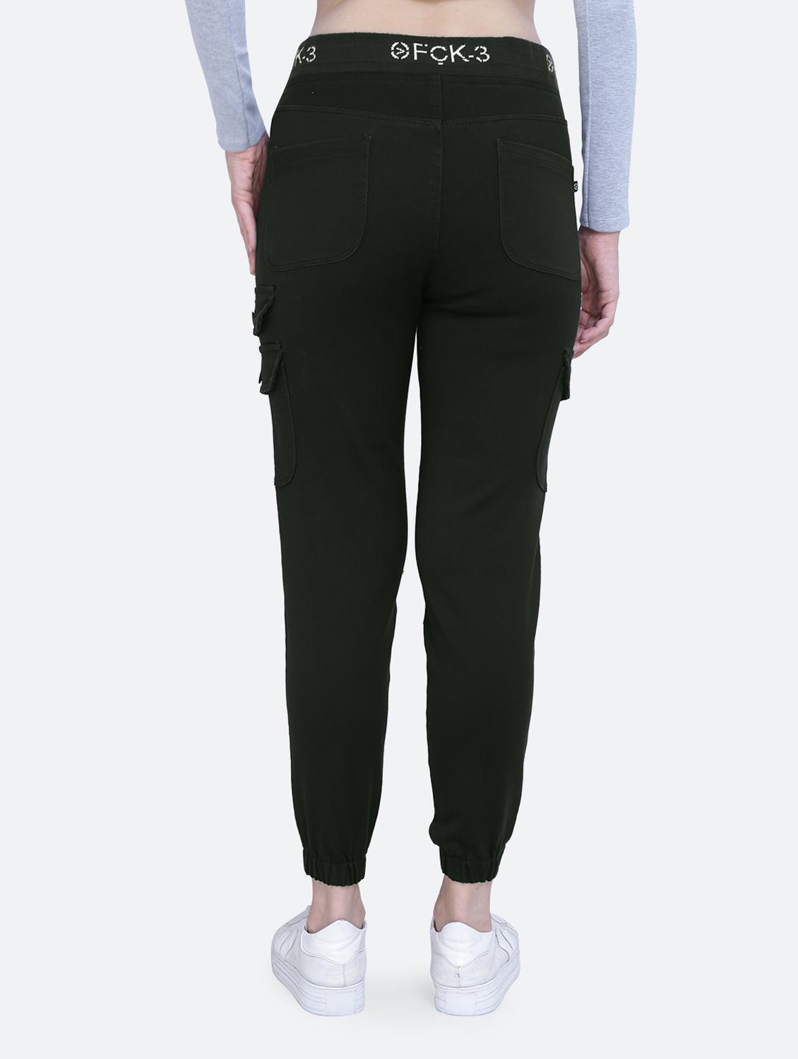 high rise ankle length solid jeggings - 20039160 - Standard Image - 3