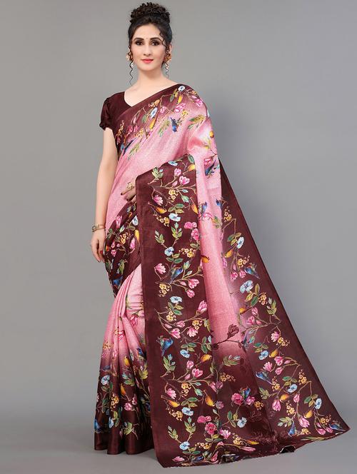 pink mysore silk saree - 20039407 -  Standard Image - 0