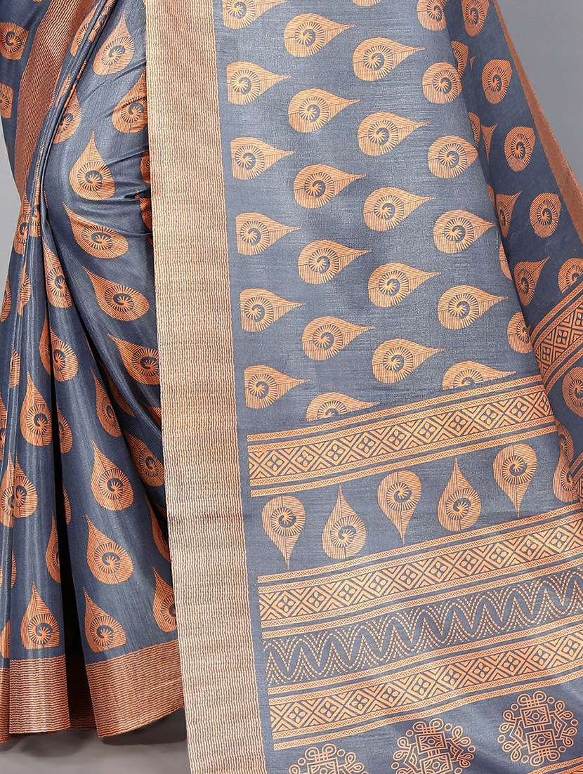 self design mysore silk saree with blouse - 20039637 -  Standard Image - 3
