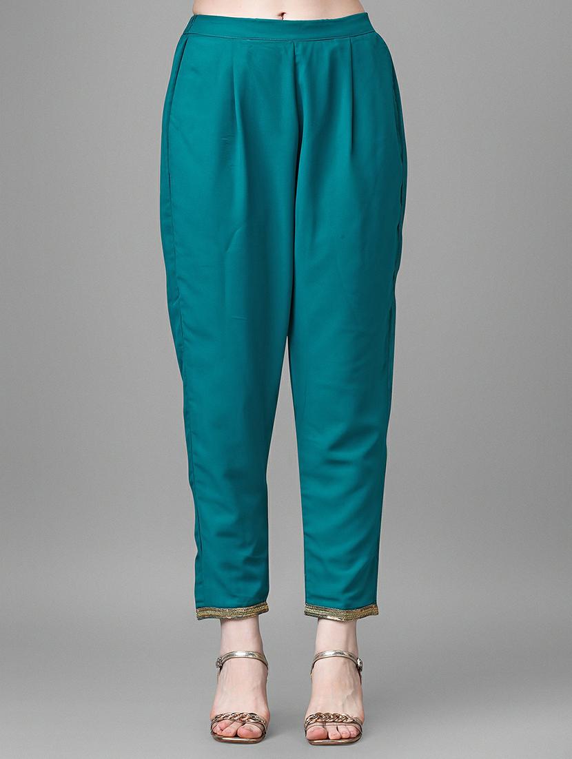 embroidered kurta pant set with dupatta - 20039776 - Standard Image - 3