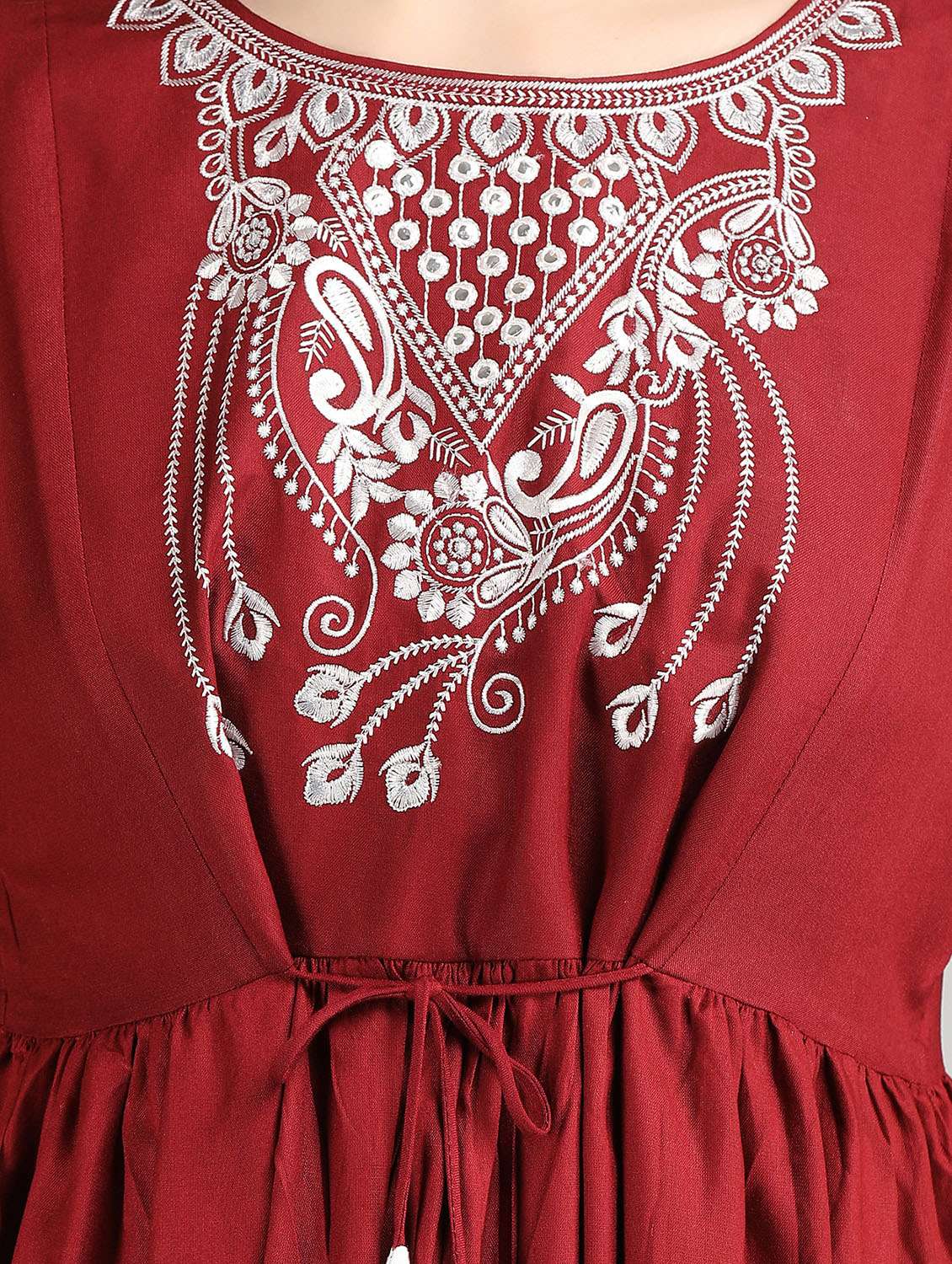 women's flared kurta - 20040236 -  Standard Image - 3