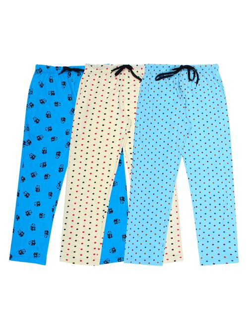 boys pack of 3 printed track pants - 20044915 - Standard Image - 0