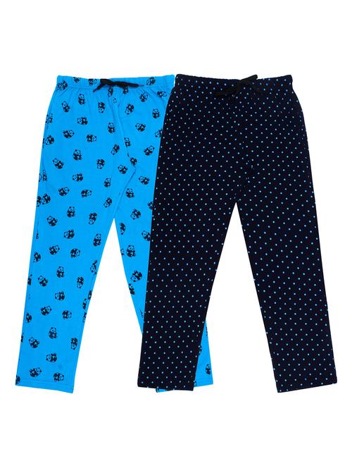 boys pack of 2 printed track pants - 20044968 -  Standard Image - 0