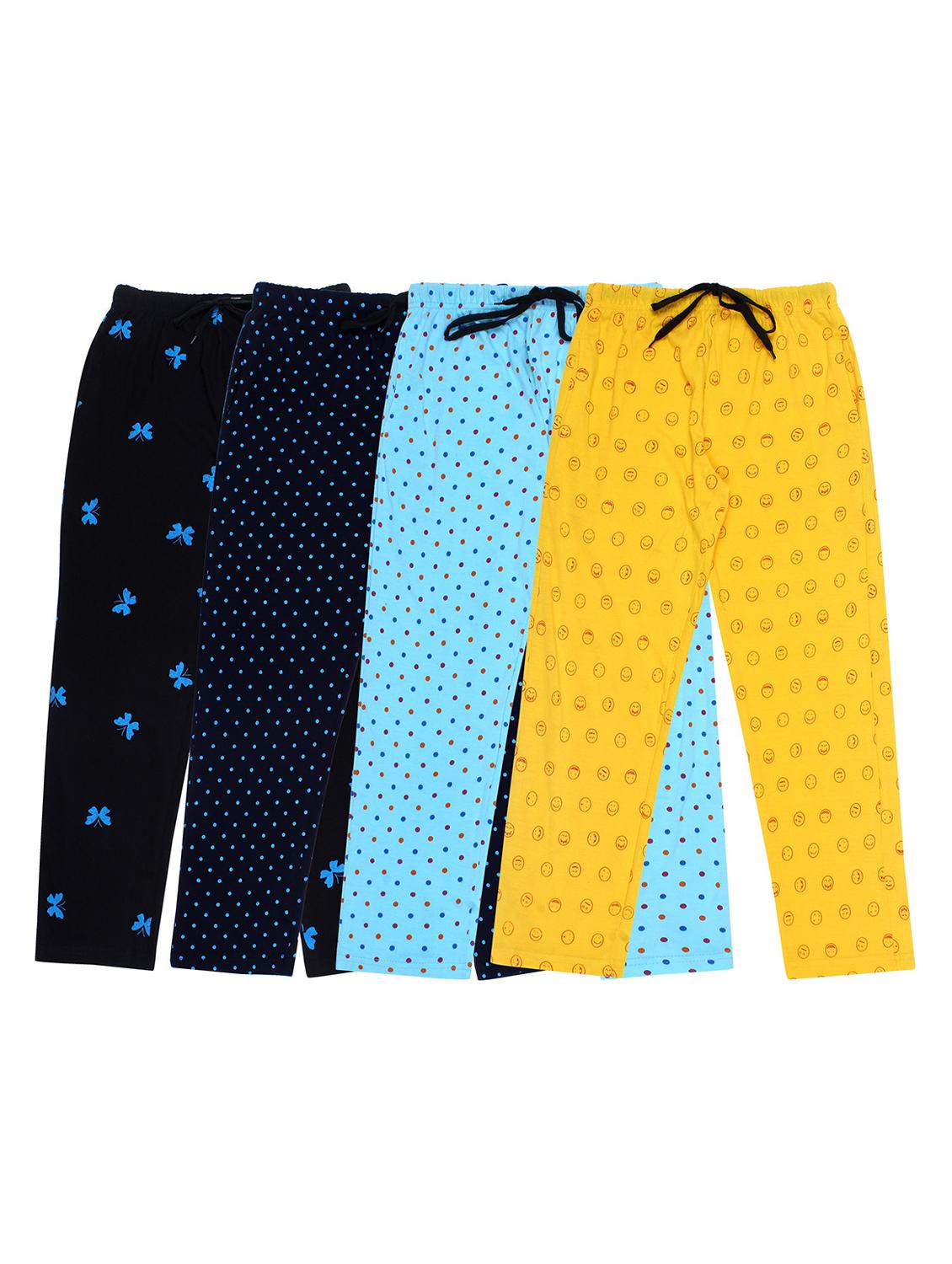 girls pack of 4 printed nightwear pyjamas - 20045020 -  Zoom Image - 0