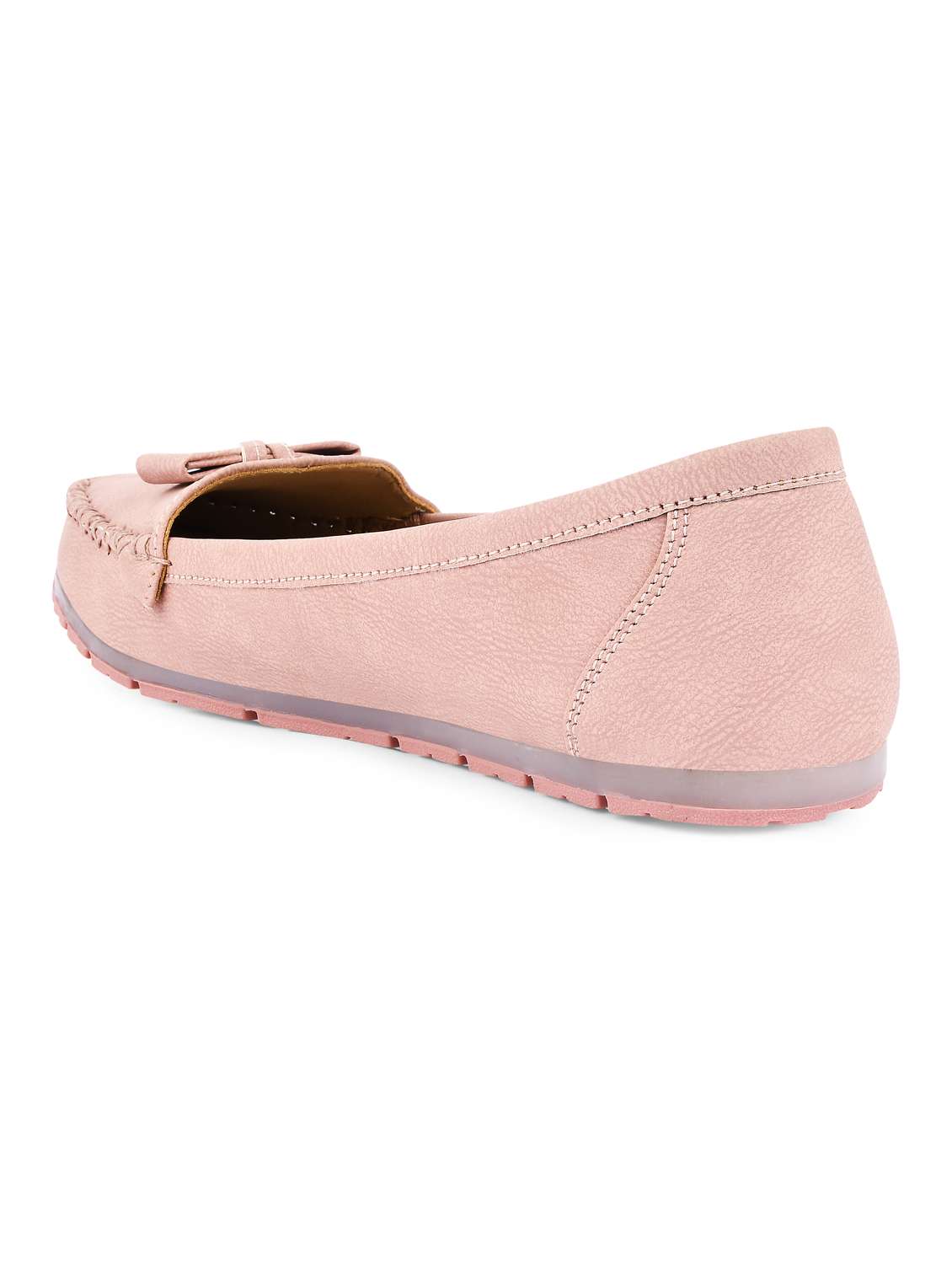 peach slip on loafer - 20045305 - Standard Image - 3