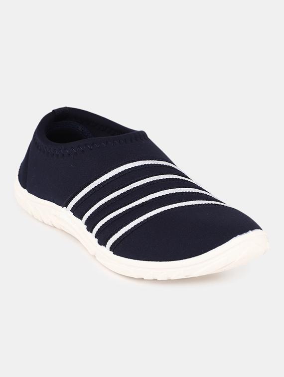blue slip on casual shoes - 20045418 - Zoom Image - 0