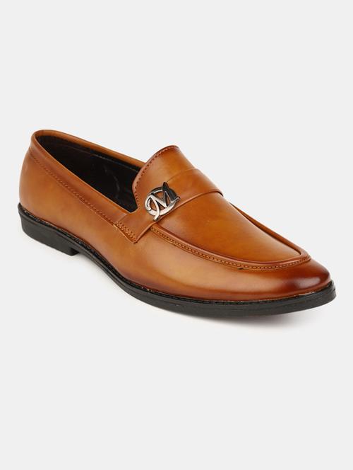 tan slip on loafer shoes - 20045589 - Standard Image - 0