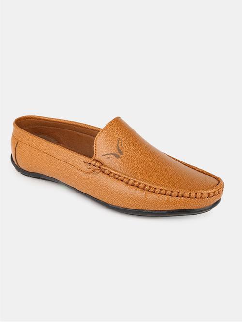 tan slip on loafer shoes - 20045592 - Standard Image - 0