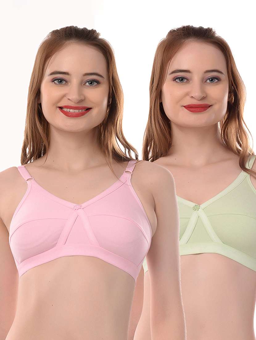 pack of 2 hosiery regular bra