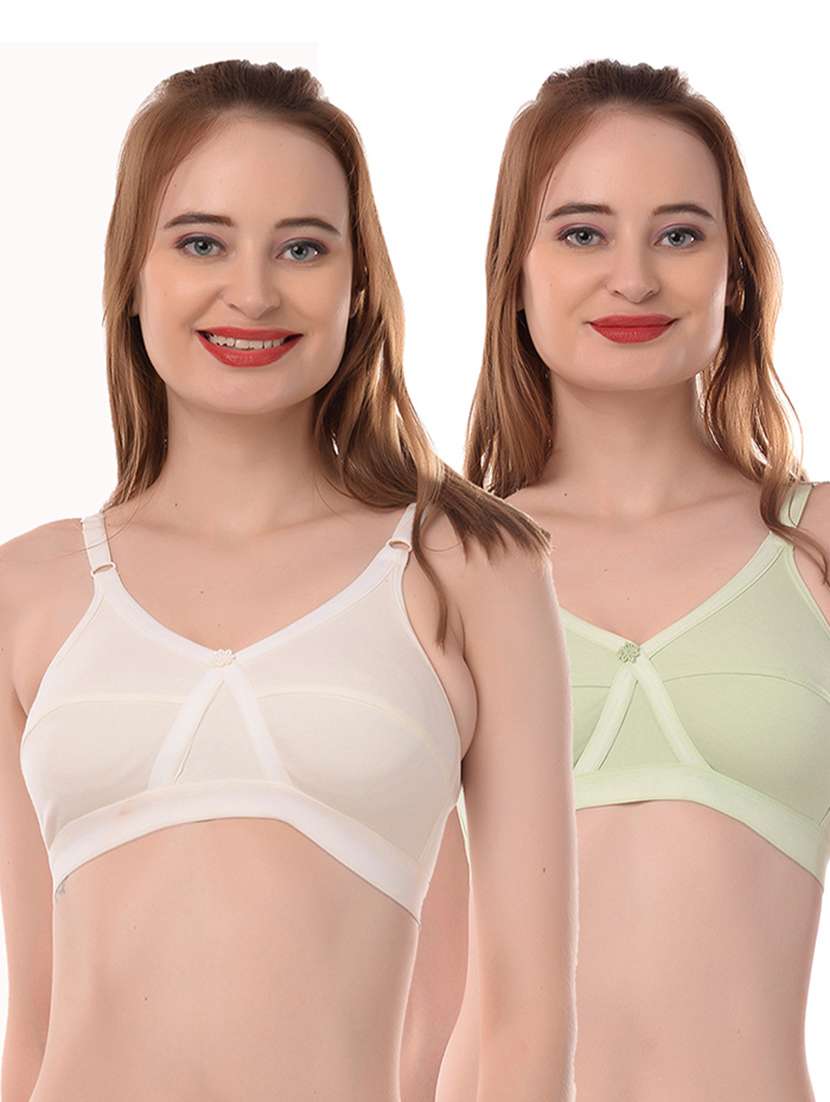 pack of 2 hosiery regular bra