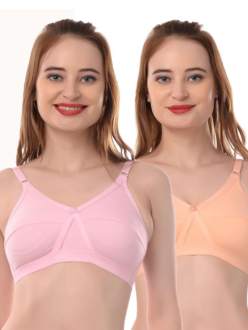 pack of 2 hosiery regular bra