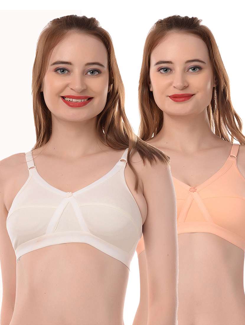 pack of 2 hosiery regular bra