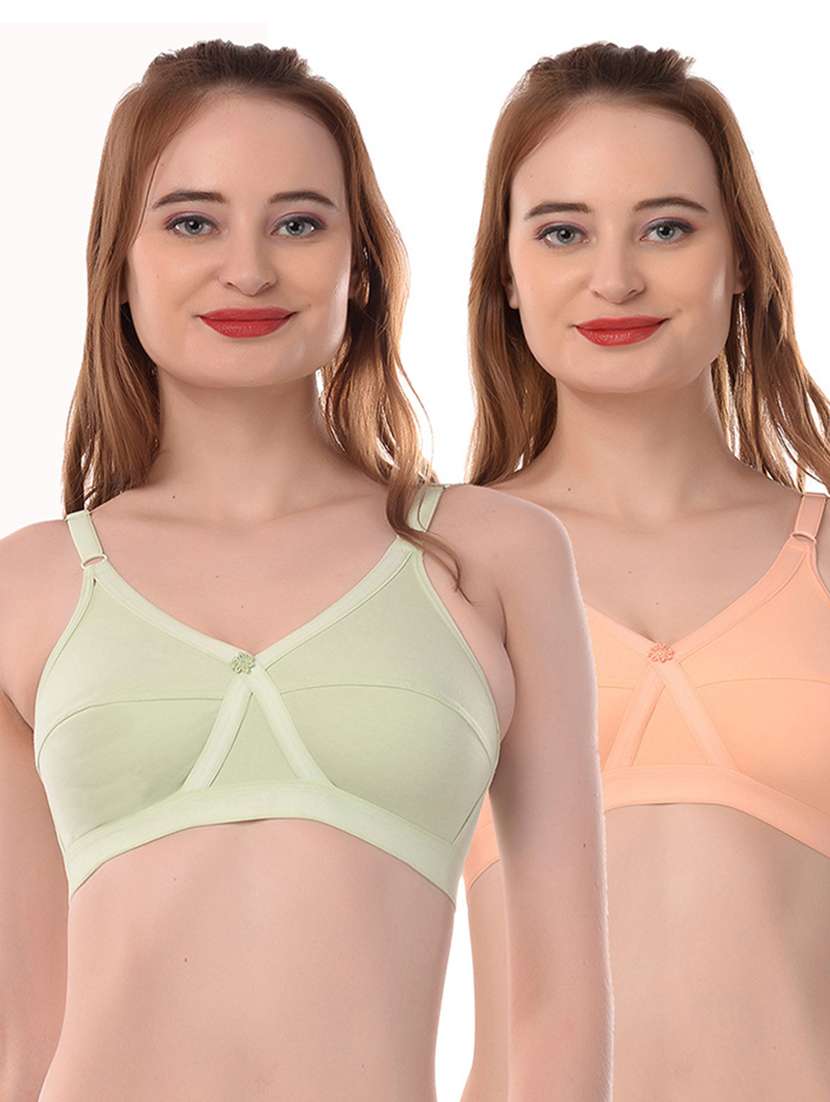 pack of 2 hosiery regular bra