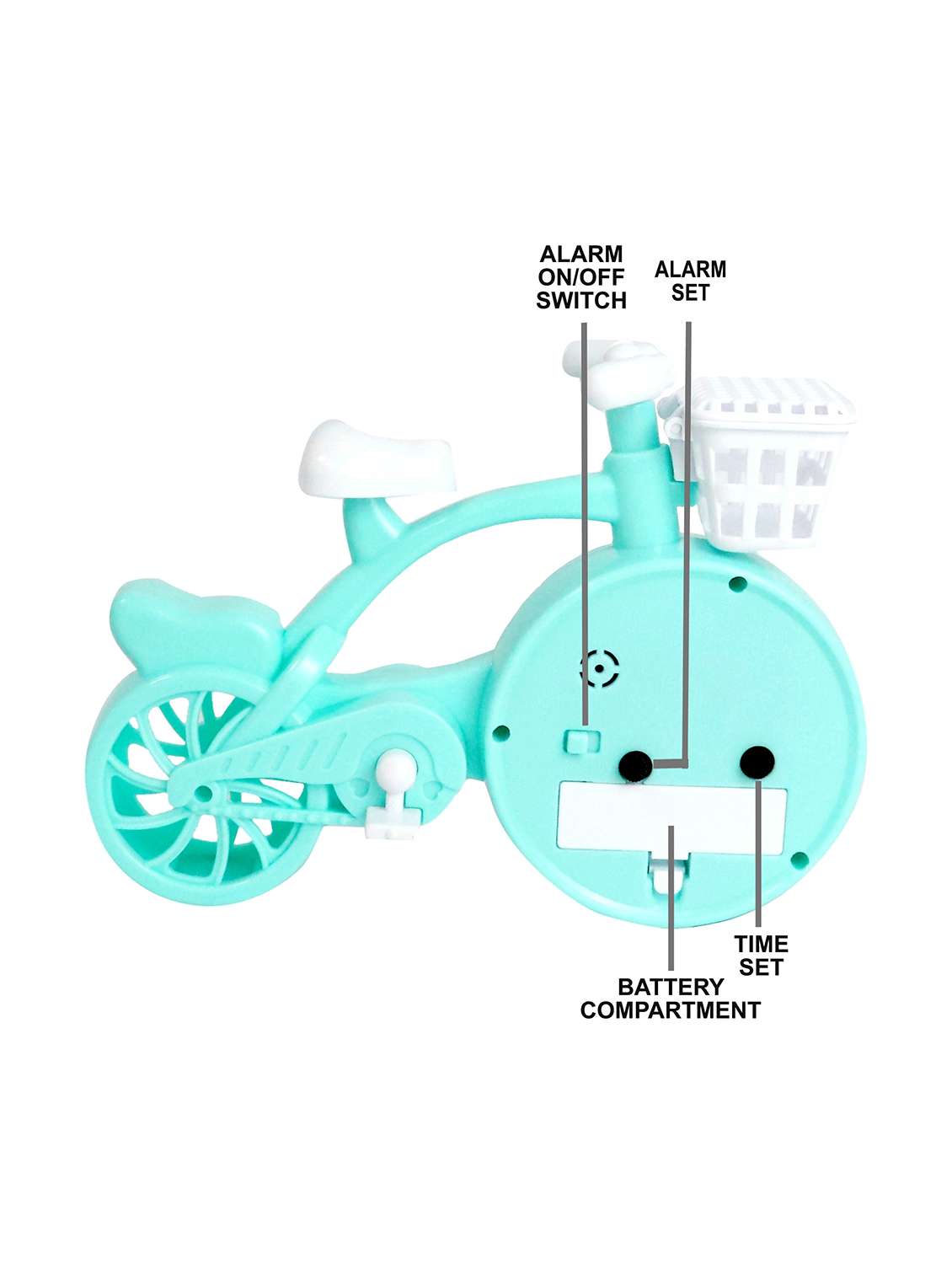 sigaram cycle blue clock - 20047495 - Standard Image - 3
