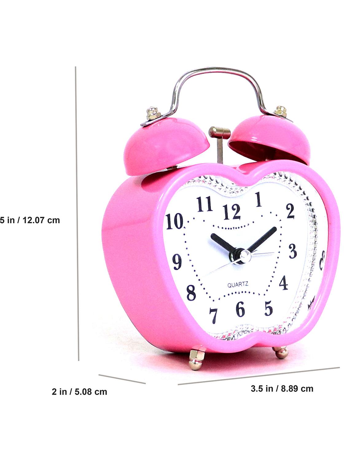 sigaram table clock metal apple pink - 20047648 - Standard Image - 3