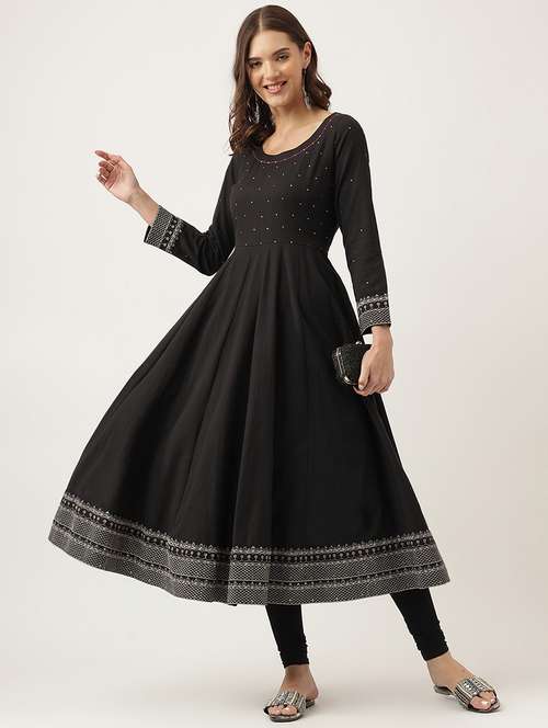 women's flared kurta - 20047885 - Standard Image - 0