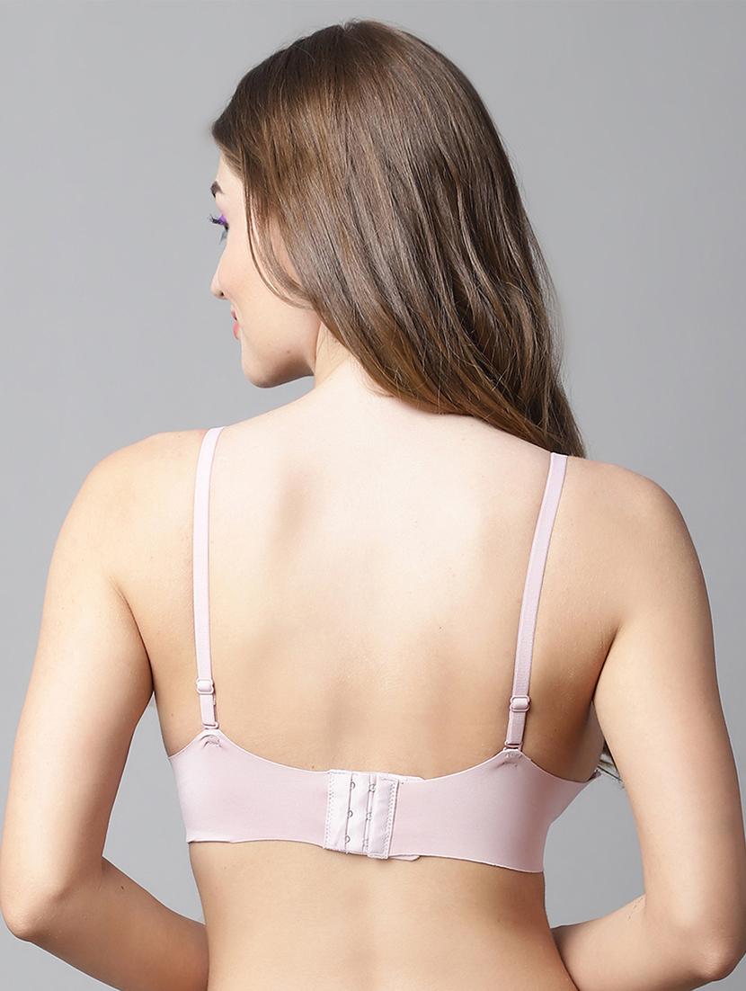 pink lace lette bra - 20049986 - Standard Image - 3