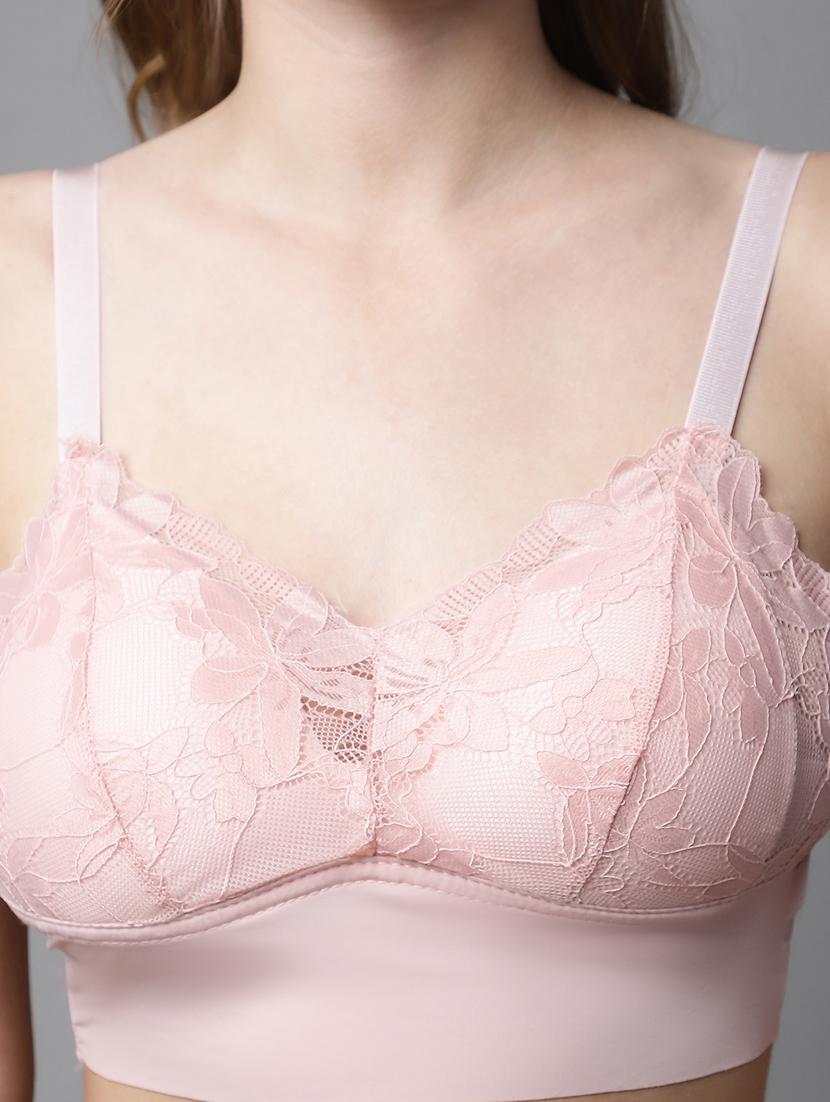 orange lace lette bra - 20050022 - Standard Image - 5