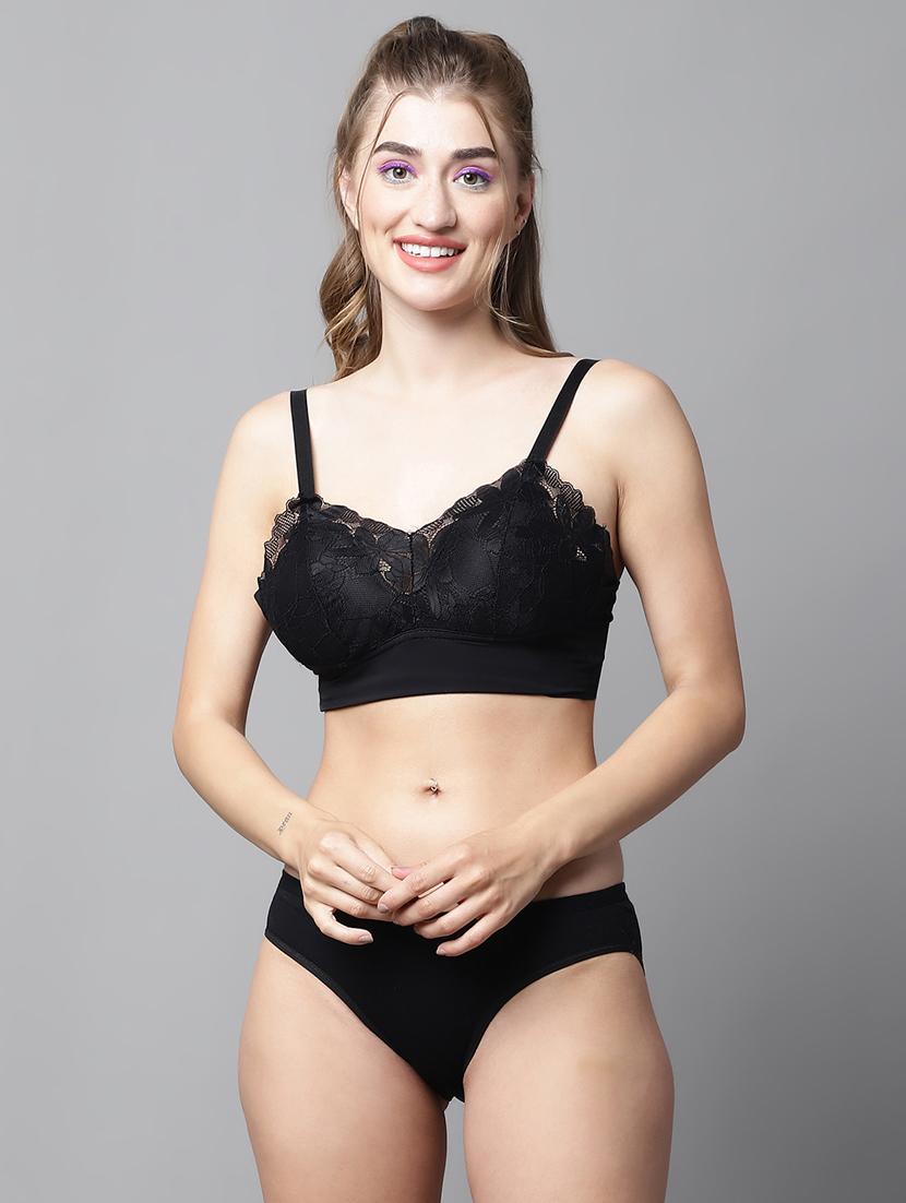 prettycat polyester bra and panty set - 20050068 - Zoom Image - 0