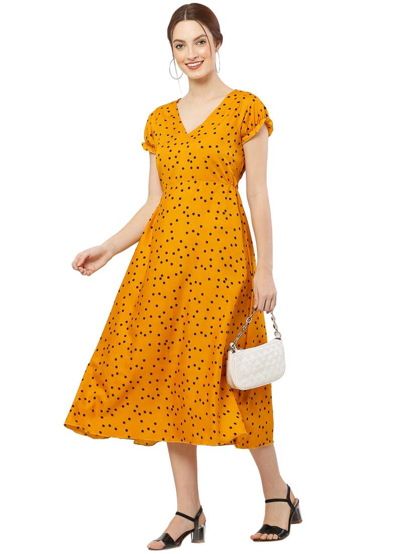women's fit & flare color block dress - 20051756 -  Zoom Image - 0