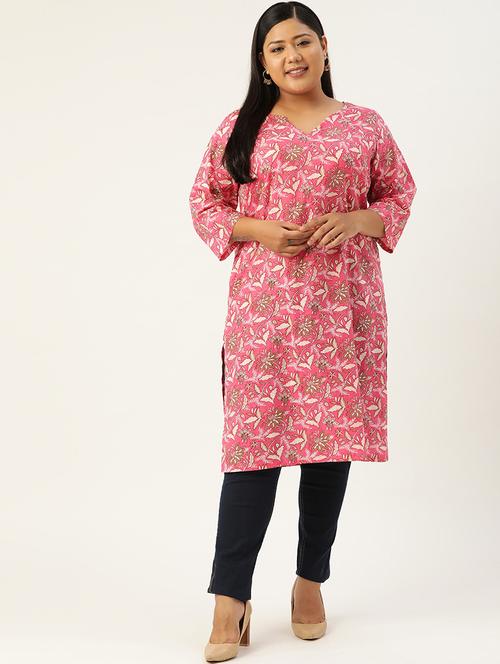 women's straight kurta - 20051824 - Standard Image - 0