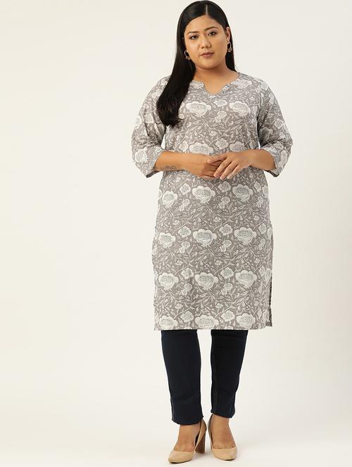 women's straight kurta - 20051826 -  Standard Image - 0