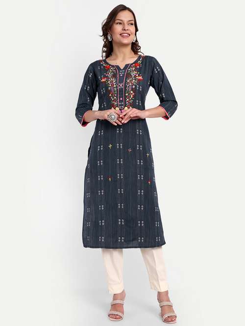 women's straight kurta