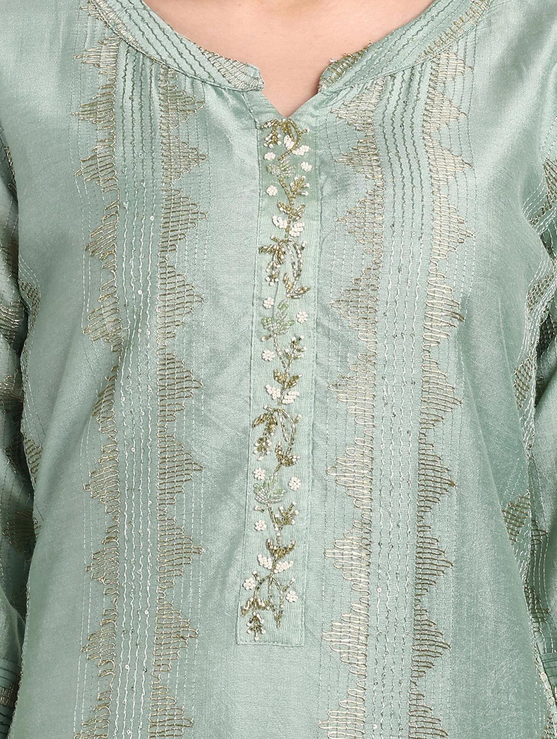 women's straight kurta - 20051937 - Standard Image - 3