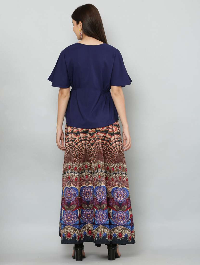 printed top & skirt co-ords set - 20056086 - Standard Image - 5