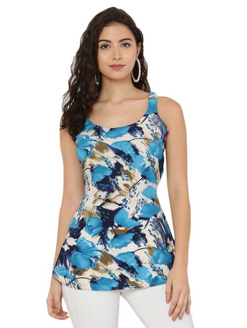 women's straight shoulder strap top - 20056122 -  Standard Image - 0