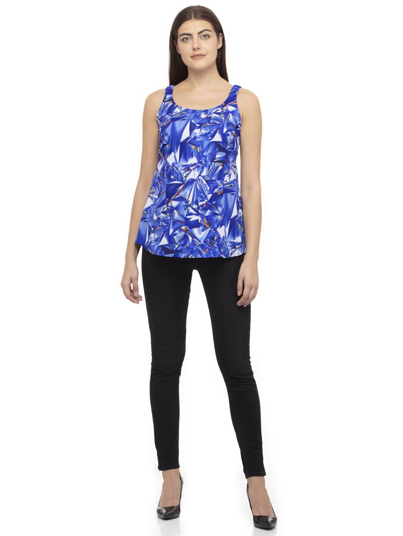 women's tank top shoulder strap top - 20056130 - Standard Image - 3