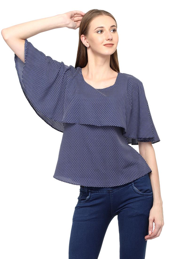 women's layered round neck top - 20056134 -  Zoom Image - 0