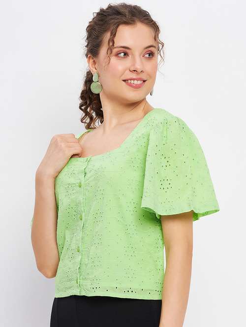 women's straight square neck top - 20056164 -  Standard Image - 0