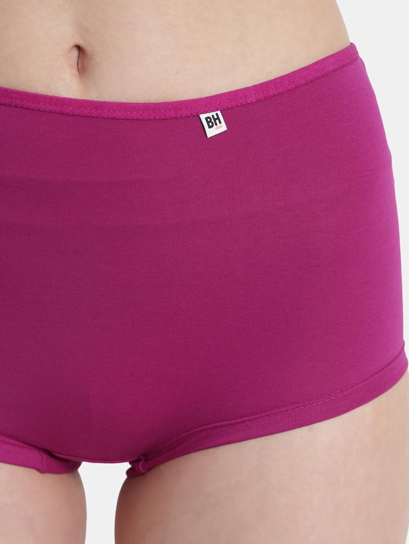 purple modal boy shorts panty - 20059889 - Standard Image - 5