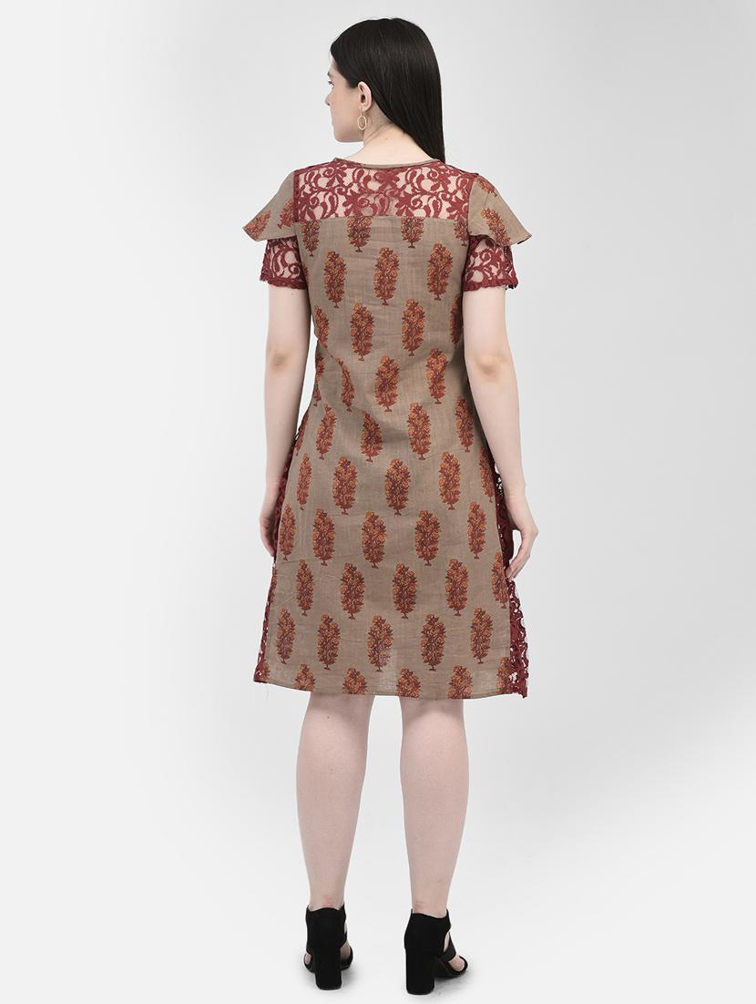 women's floral dress - 20059948 - Standard Image - 3