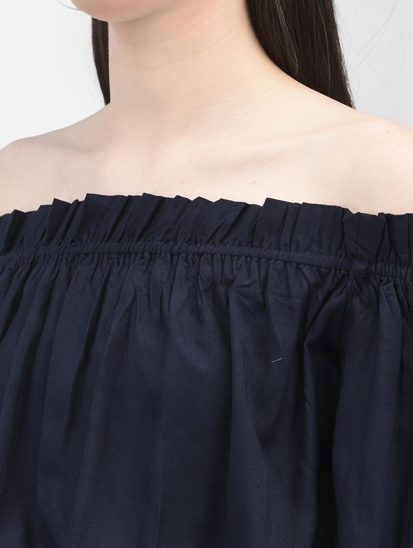 women's crop off shoulder top - 20060010 - Standard Image - 5