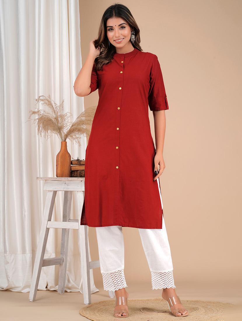 women's straight kurta - 20060177 - Zoom Image - 0